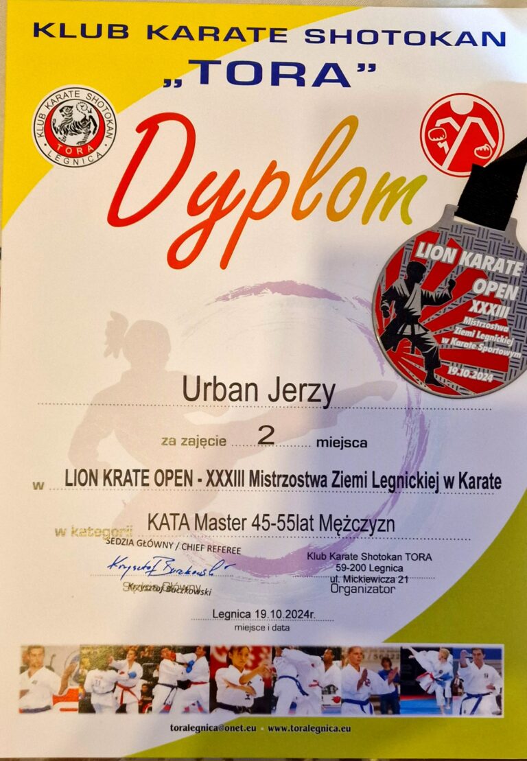 XXXIII Mistrzostwa Ziemi Legnickiej w Karate